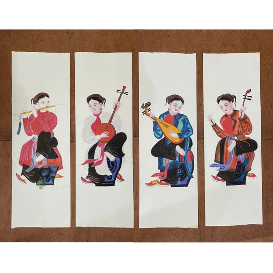 L'Art Vietnamien en Cadeau : Estampes, Cartes sur Papier Dó et Créations Artisanales